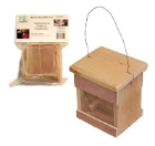 Wooden Birdhouse kits are available in feeders and bat houses too, and 