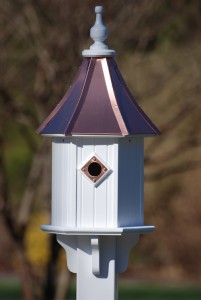 Copper Top Blue Bird House