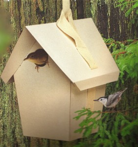 wooden birdhouse kits