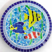 mosaic bird baths