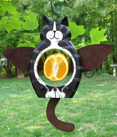 Fruit and Suet Wild Bird Feeder is a true angel for holiday gifting!