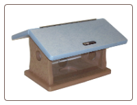 recycled plastic mealworm feeder