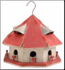 Red Roof Motel Birdhouse