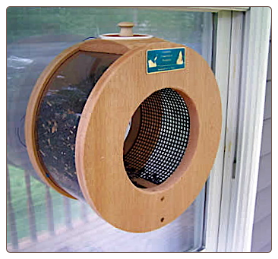 Mahogany Window Feeder