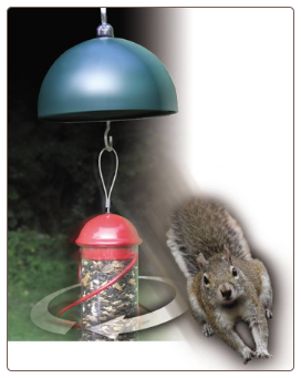 Twirl-A-Squirrel Renders feeders squirrel-proof