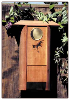 Colony Bat House with triple chamber