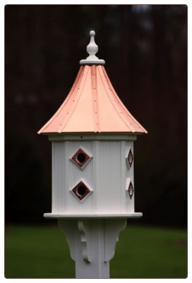 Durable Vinyl that likes like a wood birdhouse