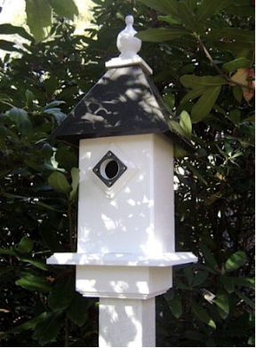 Vinyl blue bird houses are also NABS Approved and last a lifetime!