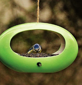 Groovy Glass Bird Feeder is like the old Mod Pod, but better!