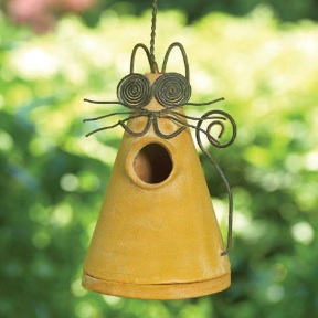 You can guard against wasp nests in decorative bird houses with this simple remedy