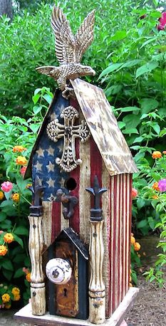 Unique birdhouses are for year-round use as roosts too