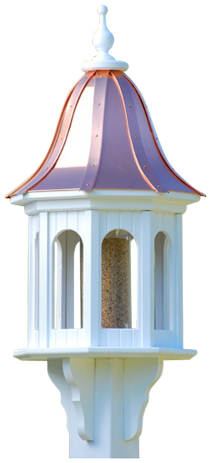 Copper Bird Feeder