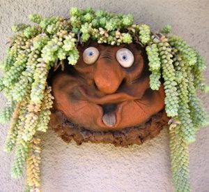 Troll Wall Pocket Planter