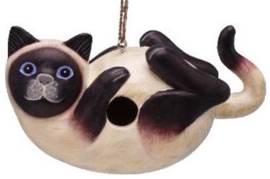 Siamese Cat Birdhouse