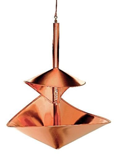 copper hanging bird bath