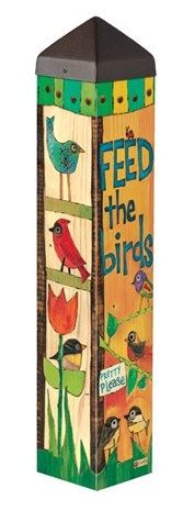 Feed The Birds Garden Pole