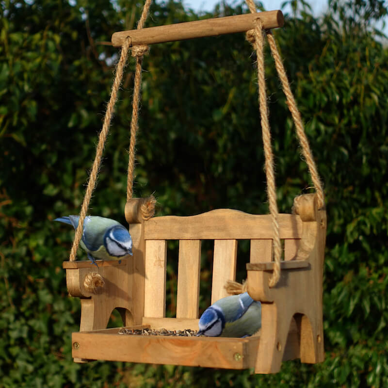 Porch Swing Bird Feeder