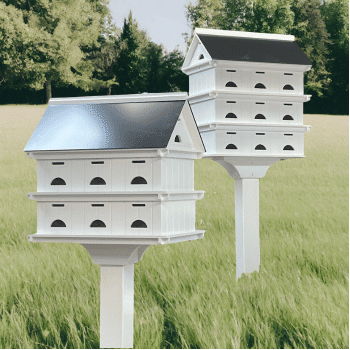 New Vinyl Purple Martin Houses